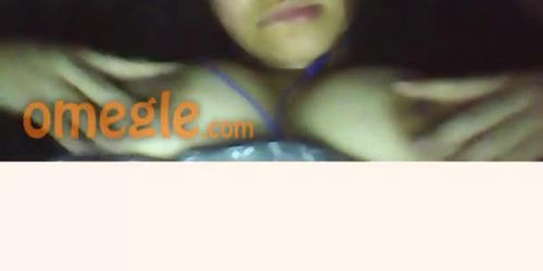 Hot Omegle Girl makes Horny Teen Cum