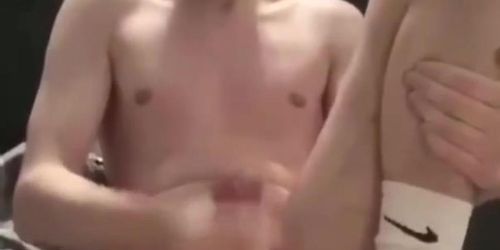 YoungFit frat lad with big cock - u like my big dick? Fuck yea i know you d