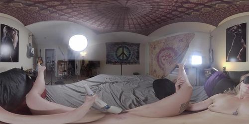 Blindfolded Clit Torture VR 360 4k 60fps