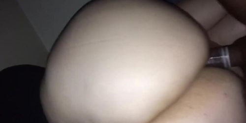 Fucking my big booty white GIRL!!