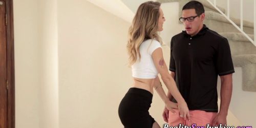 Stockings pornstar banged