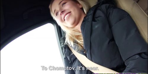 Beautiful hitchhiker gets fucked hard