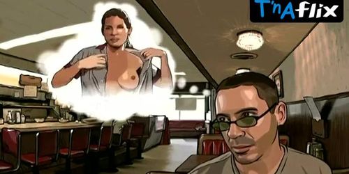 Natasha Valdez Sexy Scene  in A Scanner Darkly