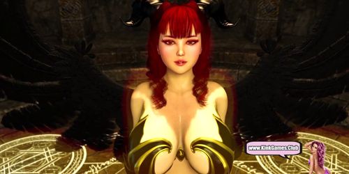 (3D) Virgin Guy screw big boobed Succubus