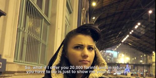 Eurobabe drilled in exchange for cash