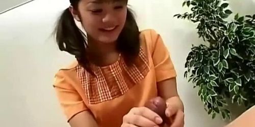 Japanese famous voice actress handjob