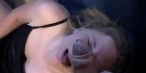 Best cumshot yet and toy in pussy