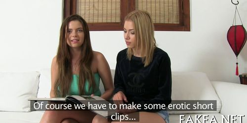 Valiant and bold lesbian sex - video 30