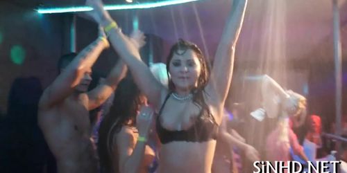 Raunchy and wet partying - video 13