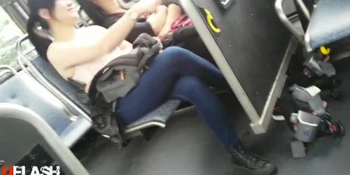 2 oriental girls peek n giggle