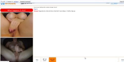 Sexy Blonde Girl on Omegle