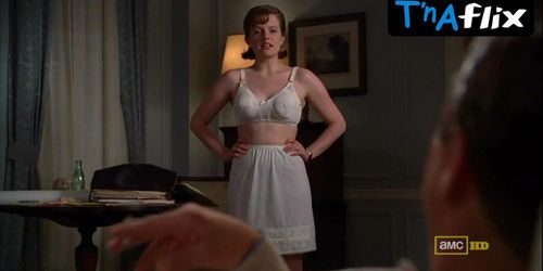 Elisabeth Moss Underwear Scene  in Mad Men