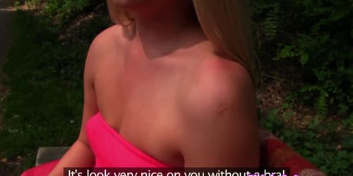 CHICKS IN LOVE - Teen amateur pussylicking in POV outdoors