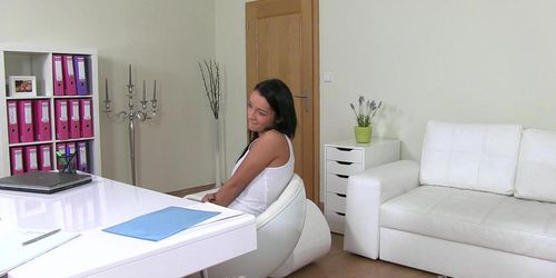 Cute Girl Takes Dick At The Casting