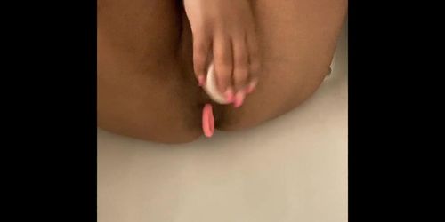 Ebony Missionary screw Dildo Creampie