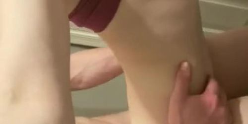 18 year old fucks me in the bathroom