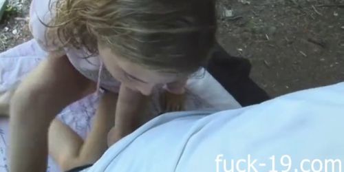 Babyface Outdoor Fucked Teen