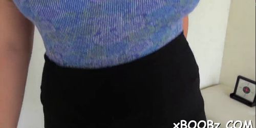 Natural tits endure hot fucking scene - video 14