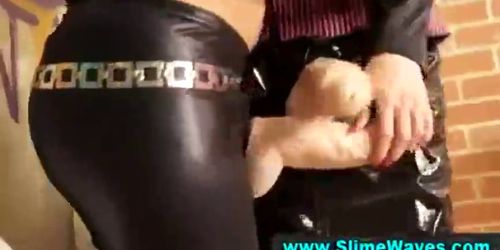 Foreplay for classy lesbians with strapons (Kaylana Reese)
