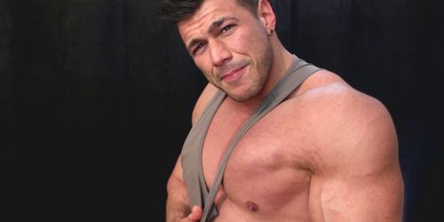 Double Bicep Mind Control Cumshot