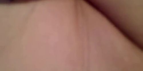 Close up slick pussy fingering on webcam with sexy horny brunette babe