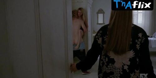 Emma Roberts Sexy Scene  in American Horror Story
