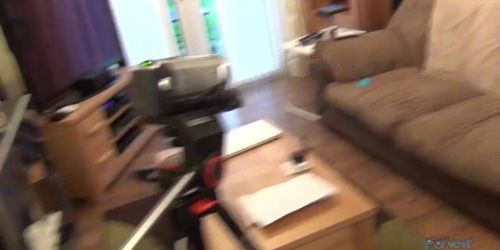Nerd Guy Shows Homemade Porn Video