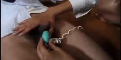 Dude gets hair cut and cock sucked part2