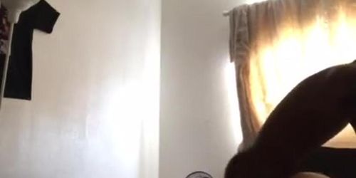 Latina screams as she cums all over bbc 