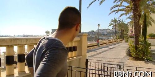 Indecent fingering at the table - video 6