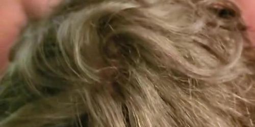 Tinder slut getting facefucked in motel room