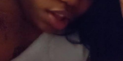 Tinder - big tit ebony queen worships my bwc pt 1