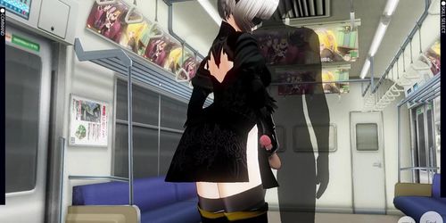 CM3D2 NieR:Automata 2B Femdom Sex