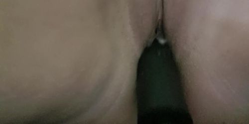 Fuck machine makes me squirt for the first time and cum hard