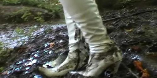 White-Thigh-High-PVC-Stiletto-Boots--Deep-In-The-Mud