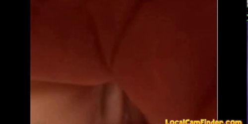 Squirt on her own face - video 4