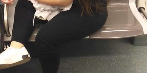 Candid Chubby girl with Top 