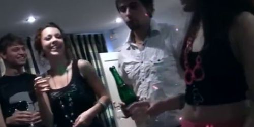 Student Disco with Group Sex and the Sea of Sperm - video 1