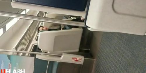 Asian Girl Shocked By BBC on Train pt 3