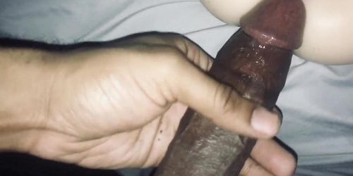 SHOOTING MY FAT NUT IN PUSSYTOY