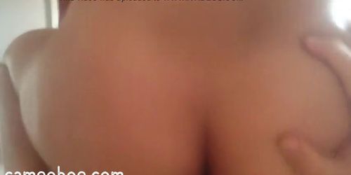 Big booty latina bouncing on my dick