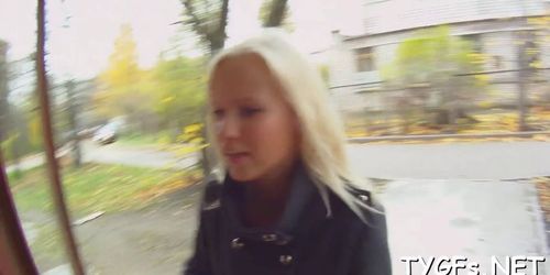 Wicked russian blonde gloria miller rides lovestick of pal