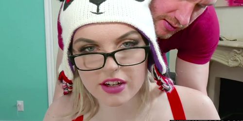 Teamskeet - Nerdy Gamer Girl Sucks And Fucks Rough Joystick (River Fox)