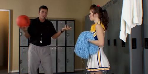 PLAYBOY TV - Amateur teen cheerleader fucked by coach