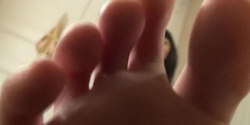 Cute hot girls foot worship