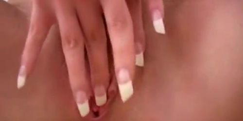 Busty blonde gf in red panties part6 - video 1