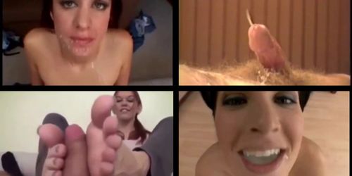 Split Screen Junky - Cumpilation from Germany