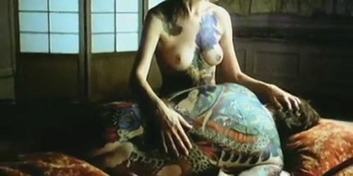 Maud Adams Breasts Scene  in Tattoo