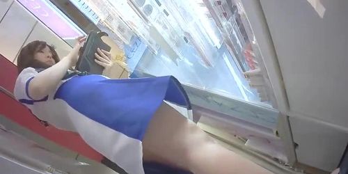 Japanese Train Upskirt