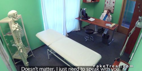 Doctor finally fucks busty nurse pov